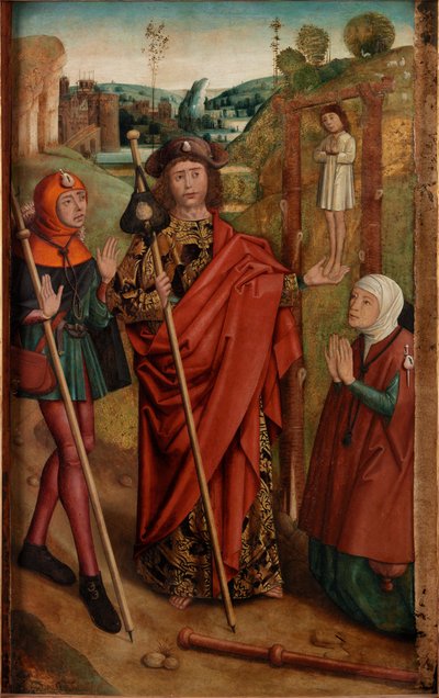 Het Wonder van de Galg, ca. 1435-60 door Dieric Bouts